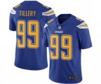 Los Angeles Chargers #99 Jerry Tillery Limited Electric Blue Rush Vapor Untouchable Football Jersey