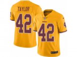 Washington Redskins #42 Charley Taylor Limited Gold Rush Vapor Untouchable NFL Jersey