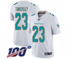 Miami Dolphins #23 Cordrea Tankersley White Vapor Untouchable Limited Player 100th Season Football Jersey