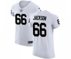 Oakland Raiders #66 Gabe Jackson White Vapor Untouchable Elite Player Football Jersey