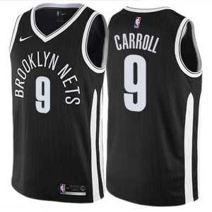 Brooklyn Nets #9 DeMarre Carroll Authentic Black NBA Jersey - City Edition
