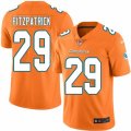 Miami Dolphins #29 Minkah Fitzpatrick Elite Orange Rush Vapor Untouchable NFL Jersey
