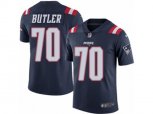 New England Patriots #70 Adam Butler Limited Navy Blue Rush Vapor Untouchable NFL Jersey