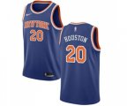 New York Knicks #20 Allan Houston Swingman Royal Blue NBA Jersey - Icon Edition