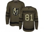 Vegas Golden Knights #81 Jonathan Marchessault Authentic Green Salute to Service NHL Jersey