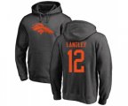 Denver Broncos #12 Brendan Langley Ash One Color Pullover Hoodie