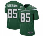 New York Jets #85 Neal Sterling Game Green Team Color Football Jersey