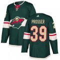 Minnesota Wild #39 Nate Prosser Authentic Green Home NHL Jersey
