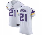 Minnesota Vikings #21 Mike Hughes White Vapor Untouchable Elite Player Football Jersey