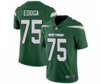 New York Jets #75 Chuma Edoga Green Team Color Vapor Untouchable Limited Player Football Jersey