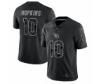Arizona Cardinals #10 DeAndre Hopkins Black Reflective Limited Stitched Football Jersey