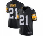 Pittsburgh Steelers #21 Sean Davis Black Alternate Vapor Untouchable Limited Player Football Jersey
