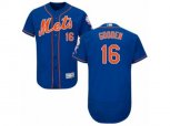 New York Mets #16 Dwight Gooden Royal Blue Flexbase Authentic Collection MLB Jersey