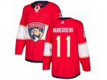 Florida Panthers #11 Jonathan Huberdeau Red Home Authentic Stitched NHL Jersey