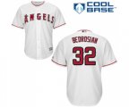 Los Angeles Angels of Anaheim #32 Cam Bedrosian Replica White Home Cool Base Baseball Jersey