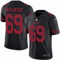 San Francisco 49ers #69 Mike McGlinchey Limited Black Rush Vapor Untouchable NFL Jersey