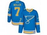 Reebok St. Louis Blues #7 Joe Mullen Authentic Blue 2017 Winter Classic NHL Jersey