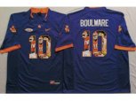 Clemson Tigers #10 Ben Boulware Purple Player Fashion Stitched NCAA Jersey