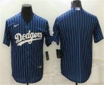 Los Angeles Dodgers Blank Blue 2020 World Series Stitched Baseball Jersey