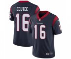 Houston Texans #16 Keke Coutee Navy Blue Team Color Vapor Untouchable Limited Player Football Jersey