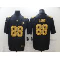 Dallas Cowboys #88 CeeDee Lamb Black Nike Leopard Print Limited Jersey
