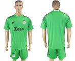 2017-18 AFC Ajax Green Goalkeeper Soccer Jersey