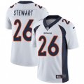 Denver Broncos #26 Darian Stewart White Vapor Untouchable Limited Player NFL Jersey