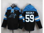 Carolina Panthers #59 Luke Kuechly Black Player Pullover NFL Hoodie