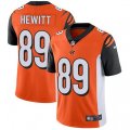 Cincinnati Bengals #89 Ryan Hewitt Vapor Untouchable Limited Orange Alternate NFL Jersey