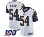 Los Angeles Rams #54 Bryce Hager White Vapor Untouchable Limited Player 100th Season Football Jersey