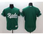 Cincinnati Reds blank Majestic Green Celtic Flexbase Authentic Collection Jersey