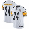 Pittsburgh Steelers #24 Coty Sensabaugh White Vapor Untouchable Limited Player NFL Jersey