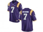 Men's LSU Tigers Patrick Peterson #7 College Football Limited Jersey - Purple