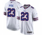 Buffalo Bills #23 Micah Hyde Game White Football Jersey