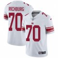 New York Giants #70 Weston Richburg White Vapor Untouchable Limited Player NFL Jersey