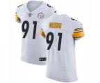 Pittsburgh Steelers #91 Kevin Greene White Vapor Untouchable Elite Player Football Jersey
