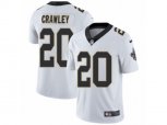 New Orleans Saints #20 Ken Crawley White Vapor Untouchable Limited Player NFL Jersey