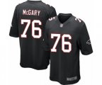 Atlanta Falcons #76 Kaleb McGary Game Black Alternate Football Jersey