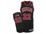 Adidas Chicago Bulls #22 Cameron Payne Authentic Black Alternate NBA Jersey