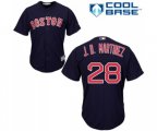Boston Red Sox #28 J. D. Martinez Replica Navy Blue Alternate Road Cool Base Baseball Jersey