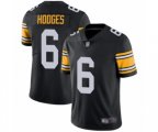 Pittsburgh Steelers #6 Devlin Hodges Black Alternate Vapor Untouchable Limited Player Football Jersey
