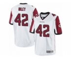 Atlanta Falcons #42 Duke Riley Limited White NFL Jersey