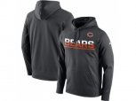 Chicago Bears Nike Sideline Circuit Anthracite Pullover Hoodie