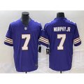 Minnesota Vikings #7 Byron Murphy Jr. Purple 2023 F.U.S.E. Vapor Limited Throwback Stitched Jersey