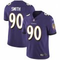 Baltimore Ravens #90 Za Darius Smith Purple Team Color Vapor Untouchable Limited Player NFL Jersey