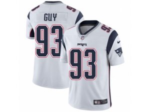 New England Patriots #93 Lawrence Guy Vapor Untouchable Limited White NFL Jersey