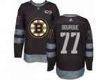 Boston Bruins #77 Ray Bourque Black 1917-2017 100th Anniversary Stitched NHL Jersey