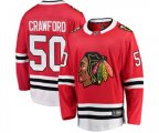 Chicago Blackhawks #50 Corey Crawford Fanatics Branded Red Home Breakaway NHL Jersey