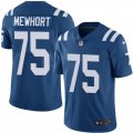 Indianapolis Colts #75 Jack Mewhort Royal Blue Team Color Vapor Untouchable Limited Player NFL Jersey