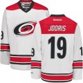 Carolina Hurricanes #19 Josh Jooris Authentic White Away NHL Jersey